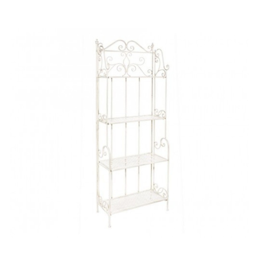 Scaffale Pieghevole Emily 4 Piani 59x28x167 cm
