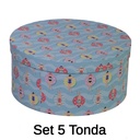 Scatola Cartone Piscina Tondo 40,5x17,8x33 cm