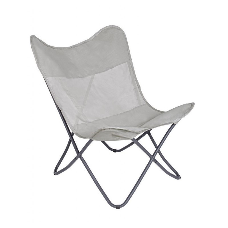 Sedia mare pieghevole in textilene Natural 77.5x81x h89 cm