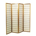 Paravento in carta di riso naturale 180 x 180 cm