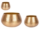 Set 3 vasi oro Varanasi - Stile moderno per ogni ambiente interno