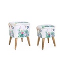 Set due sgabelli con contenitore Forestis bizzotto