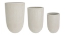 Set3 Vaso Spazzola Alto Beige
