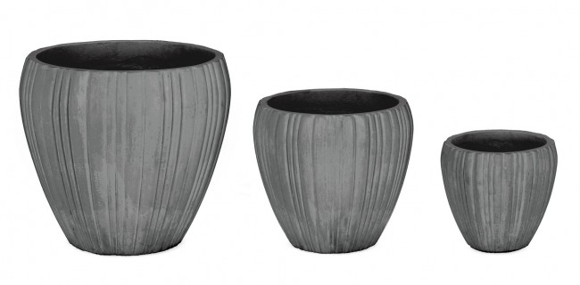 Set3 Vaso Halong To Grigio