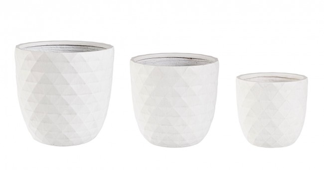 Set3 Vaso a Piramide Bomb Bianco