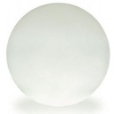 Sfera da pavimento in resina ad alta resistenza, completa di picchetto, 200mm di altezza, bianca