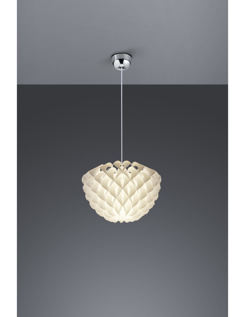 Sospensione Origami Bianco Ø40 cm