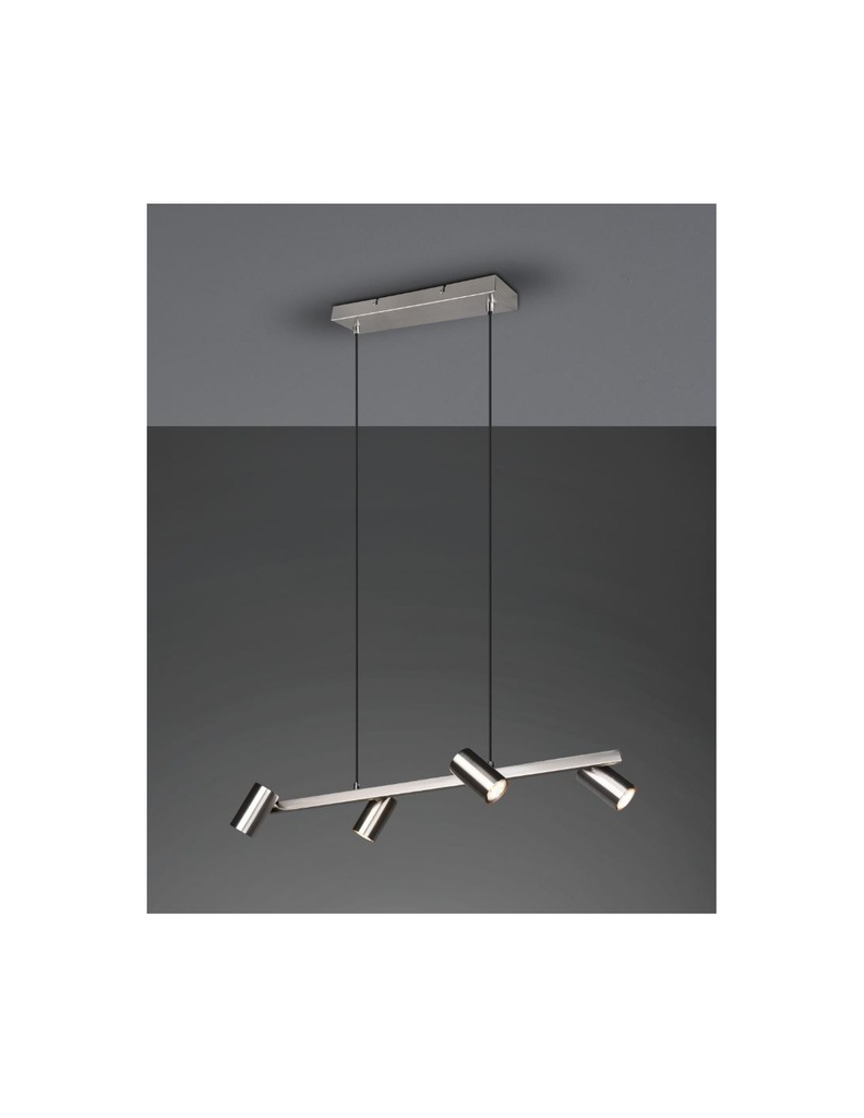 Sospensione Faretti Spot Orientabili Marley Nichel