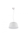 Sospensione Baroness Bianco Ø45cm Doppia Luce