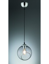 Sospensione Clooney Sfera Vetro Fumé Ø20 cm Trio Lighting