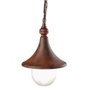 Sospensione Grande E27 in Alluminio Pressofuso, Diffusore Trasparente, Altezza Max 150mm, Potenza Massima 60W
