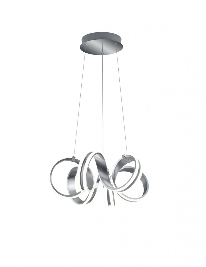 Sospensione Moderna Nastro Led Alluminio