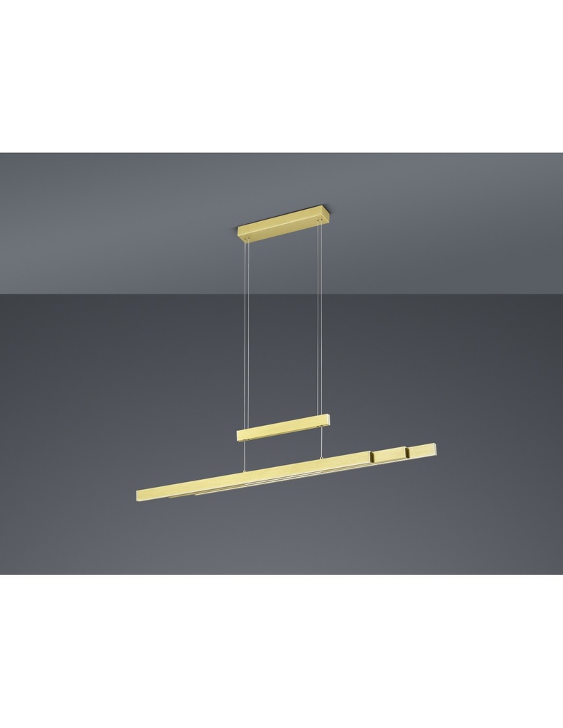 Sospensione Moderna Led Touch Dimmerabile Ottone