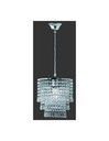 Lampada a Sospensione Orient Cromo Ø25 cm Pendenti Decorativi