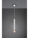 Sospensione Singola Tubolare Bianco Clermont Trio Lighting