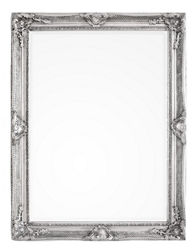 Specchio Miro C-C Argento 90X120
