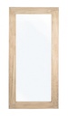 Specchio con cornice rettangolare Tiziano 2530 - 82x3x172h