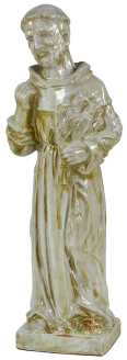 Statua San Francesco - 19 x 16 x 55 cm