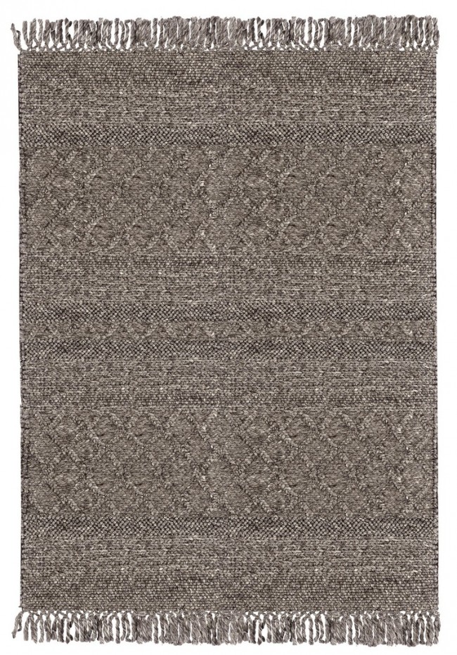 Tappeto Hiruni Marrone 160x230 - 70% lana, 30% poliestere