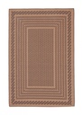 Tappeto Jacquard Reversibile Marrone-Marrone 180x270