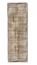Tappeto Rashmi Marrone 80x250 - Tessuto Artigianale in Viscosa e Cotone