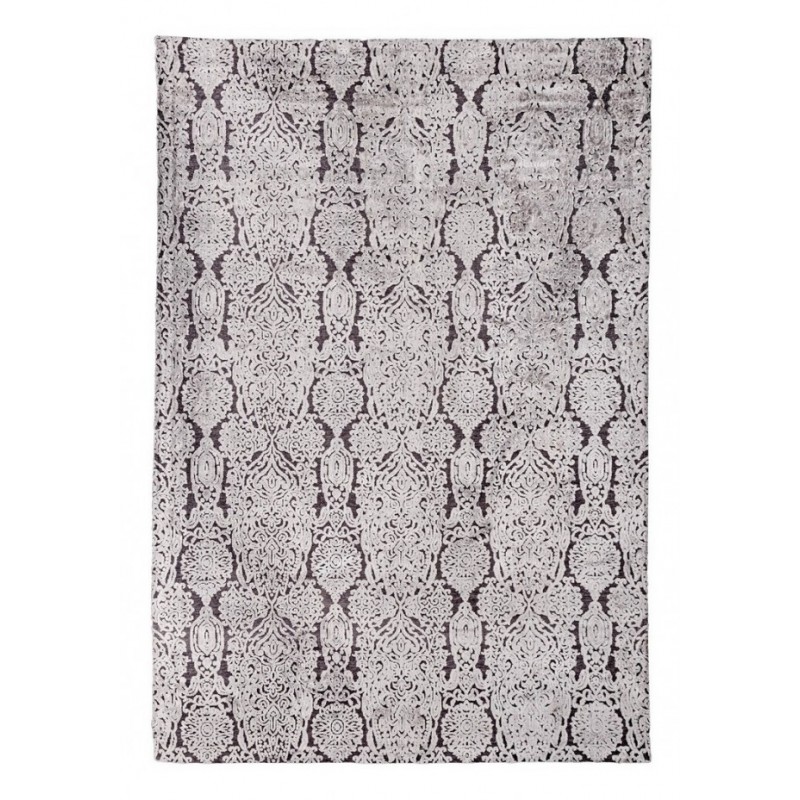 Tappeto moderno retro in viscosa Delhi 160x230 cm