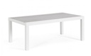 Tavolino moderno Kledi 120x70 bianco