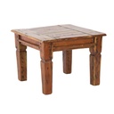 Tavolino in legno stile rustico cm 60x60