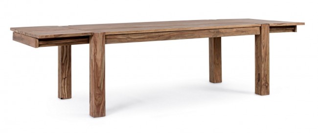 Tavolo Allungabile in Legno Sheesham Salford 200-300x100