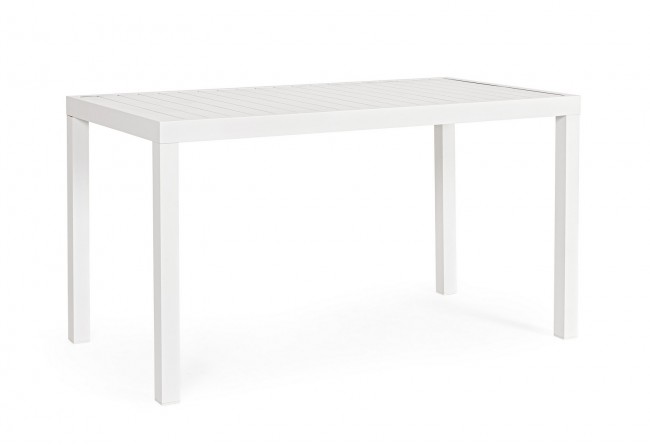 Tavolo da esterno Hilde 130x68 Bianco