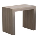 Tavolo console allungabile struttura in folding finitura olmo 90x50/300 cm