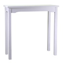 Tavolo esposizione in legno bianco Nantes 154x46x100 cm
