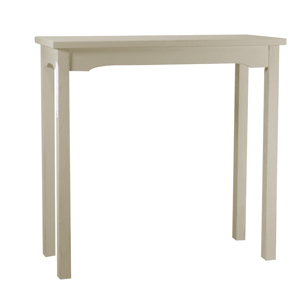 Tavolo esposizione legno grigio rettangolare 46x114x80 cm