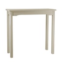 Tavolo shabby grigio rettangolare 46x154x100 cm