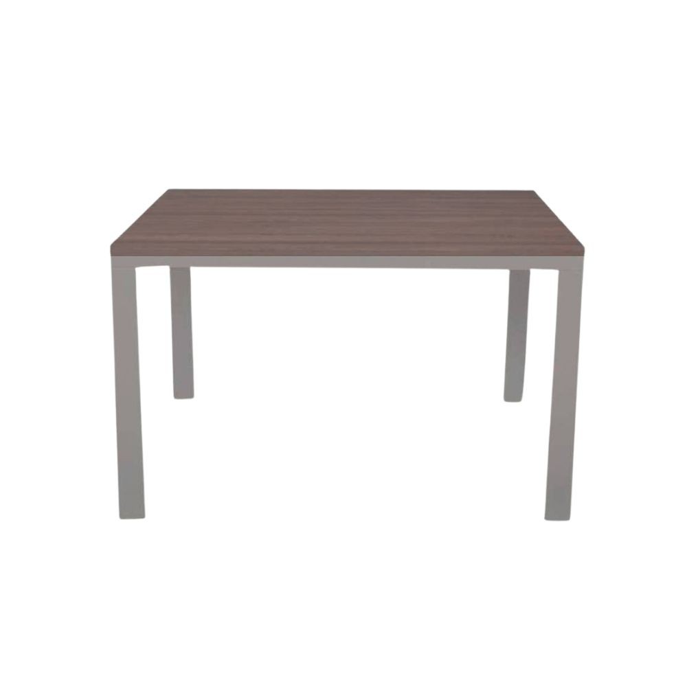 Tavolo rettangolare Monster 110x70 struttura tortora e piano larice grigio