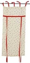 Tenda Finestra Cuoricini Rossi Ri-0556 75x160 cm