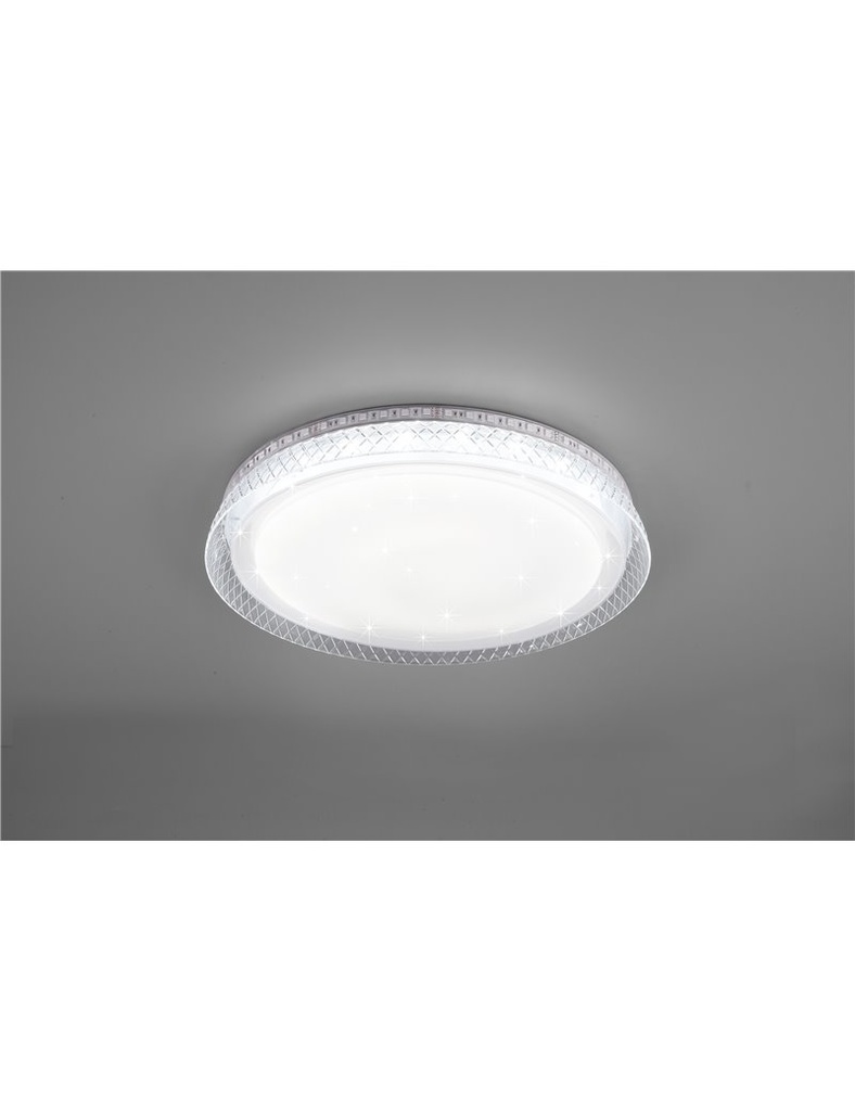 Plafoniera LED Effetto Stelle con RGB Retro-illuminato e Telecomando Multifunzione