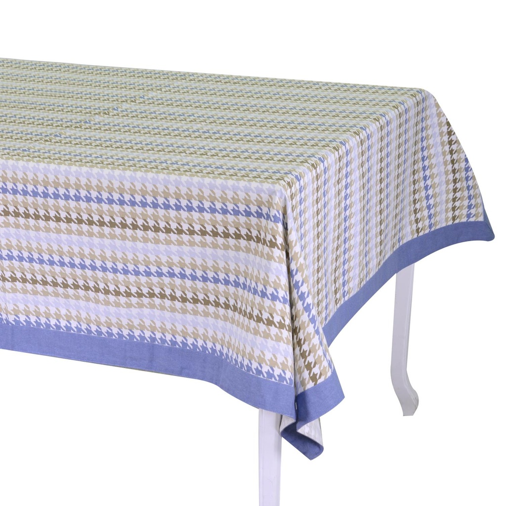 Tovaglia rettangolare avio bordo, 140x180 cm
