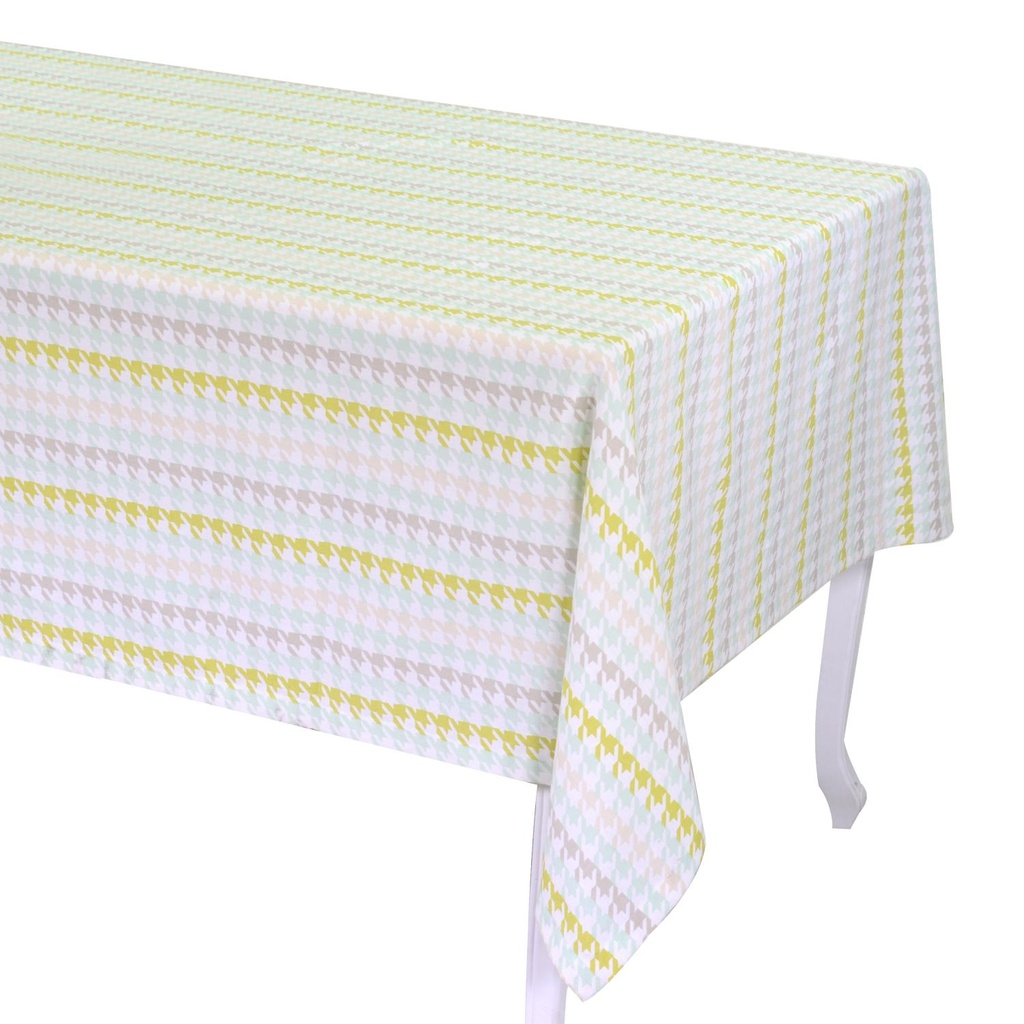 Tovaglia verde rettangolare 140x240 cm