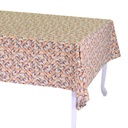 Elegante tovaglia rettangolare bordeaux cm140x180