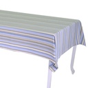 Tovaglia Stripe Avio Tinto in Filo cm140x240