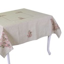 Elegante tovaglia in tessuto stile 11 beige cm140x240