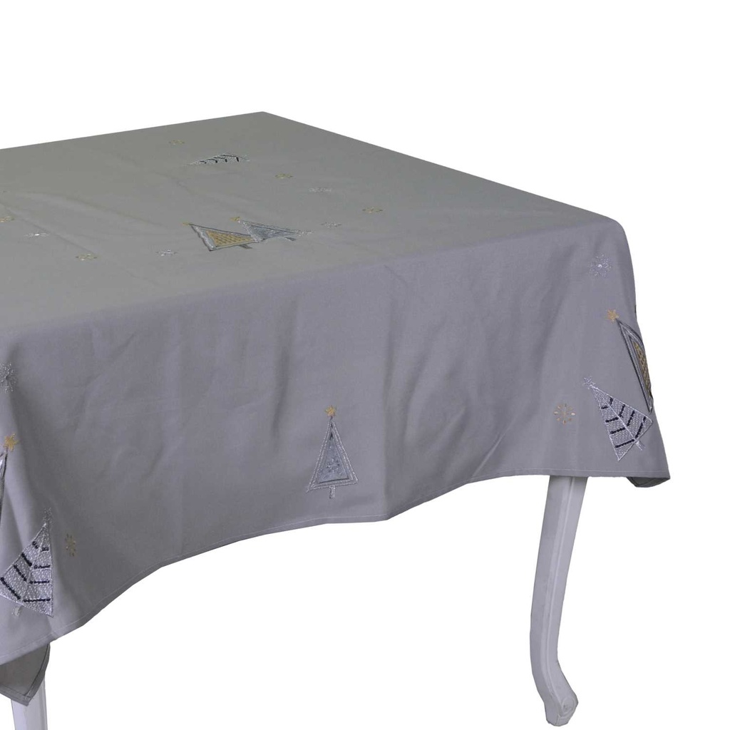 Tovaglia in tessuto stile 12 beige 140x240 cm