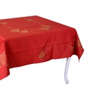 Tovaglia in tessuto stile 15 rosso 140x240 cm