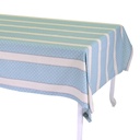 Tovaglia verde romantica Venice Veronarett cm140x240