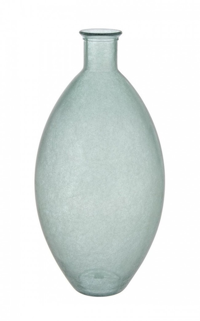 Vaso in Vetro Verde Mare h59