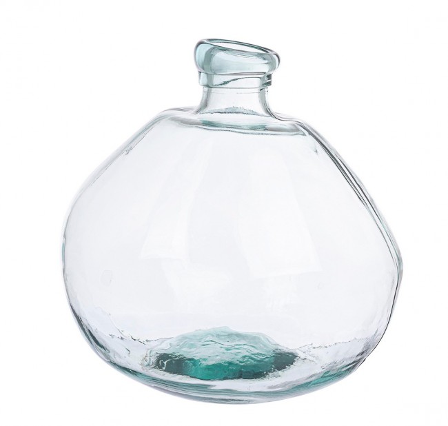 Vaso in Vetro Riciclato Trasparente H33,5
