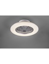 Ventilatore Lampadario Led Dimmerabile Stralsund Alluminio