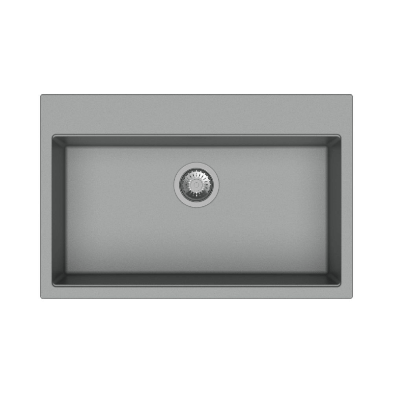 Waltz 78x51 lavello una vasca croma