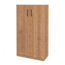 Armadio scarpiera multiuso noce country 2 ante h130x71x38